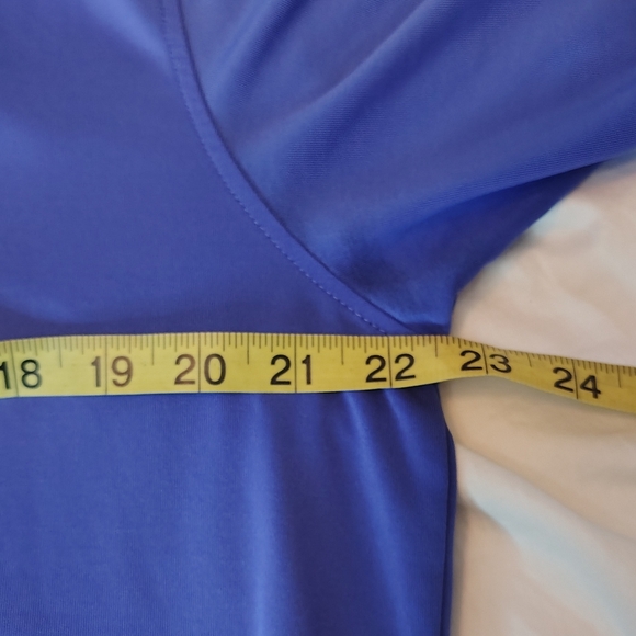 Greyson Purple Ombre Polo Golf Shirt With Country Club Logo - Picture 7 of 8